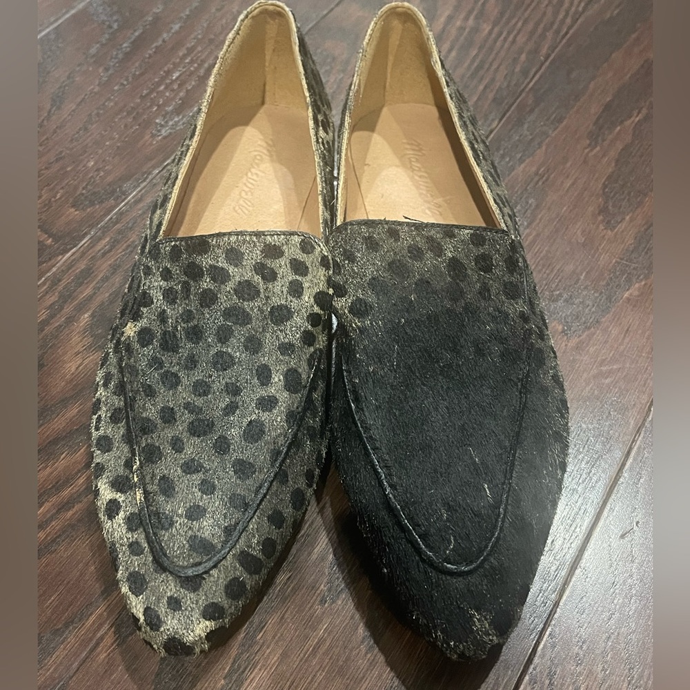 Madewell Women Cheetah print loafers skimmers - Size 8